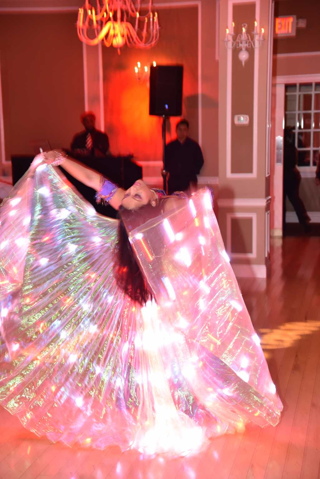 Yasmine's Glowing Belly Dance Veil