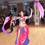 Yasmine Belly Dancing With Fan Veils