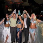 Belly Dancers With Patrons
