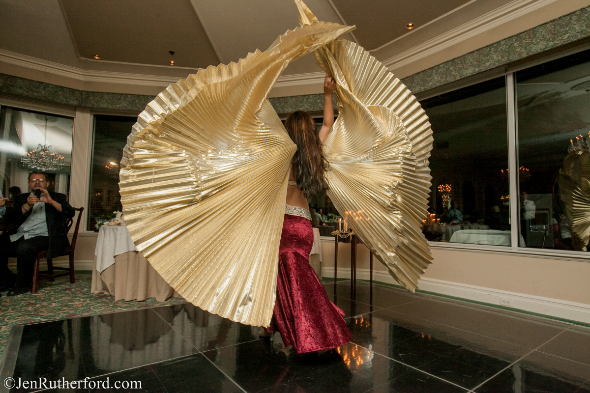 Yasmine Belly Dancing With Wings