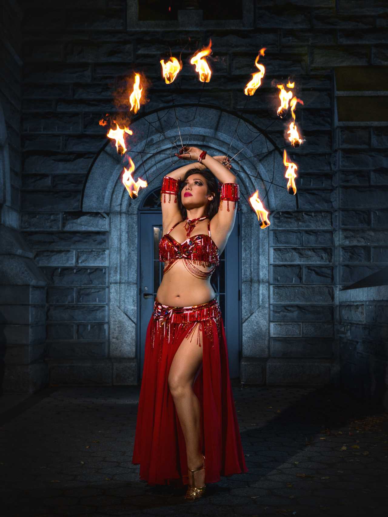 NJ Belly Dancer Yasmine at a Castle